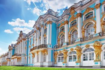Puškin - hlavní rezidence carské rodiny - Puškin