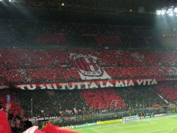 Italsk Serie A - AC Milan stadion