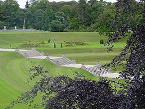 Powerscourt Gardens - nejkrsnj zahrady v Irsku - Powerscourt
